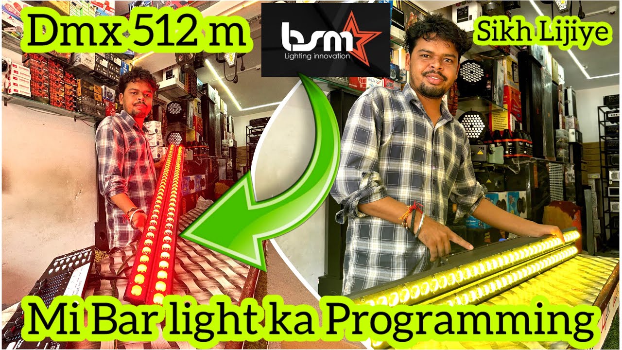 BSM Pixel LED Batten | DJ LIGHT | TRUSSLIGHTS | 2024 ￼￼ NEW D Max 512