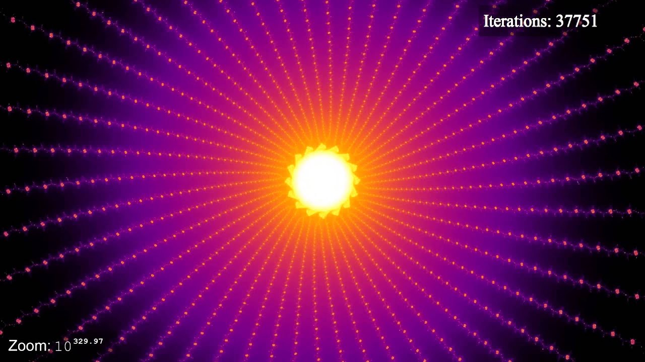 SDF Super Deep Fractal zoom 10^384 [2560x1440]