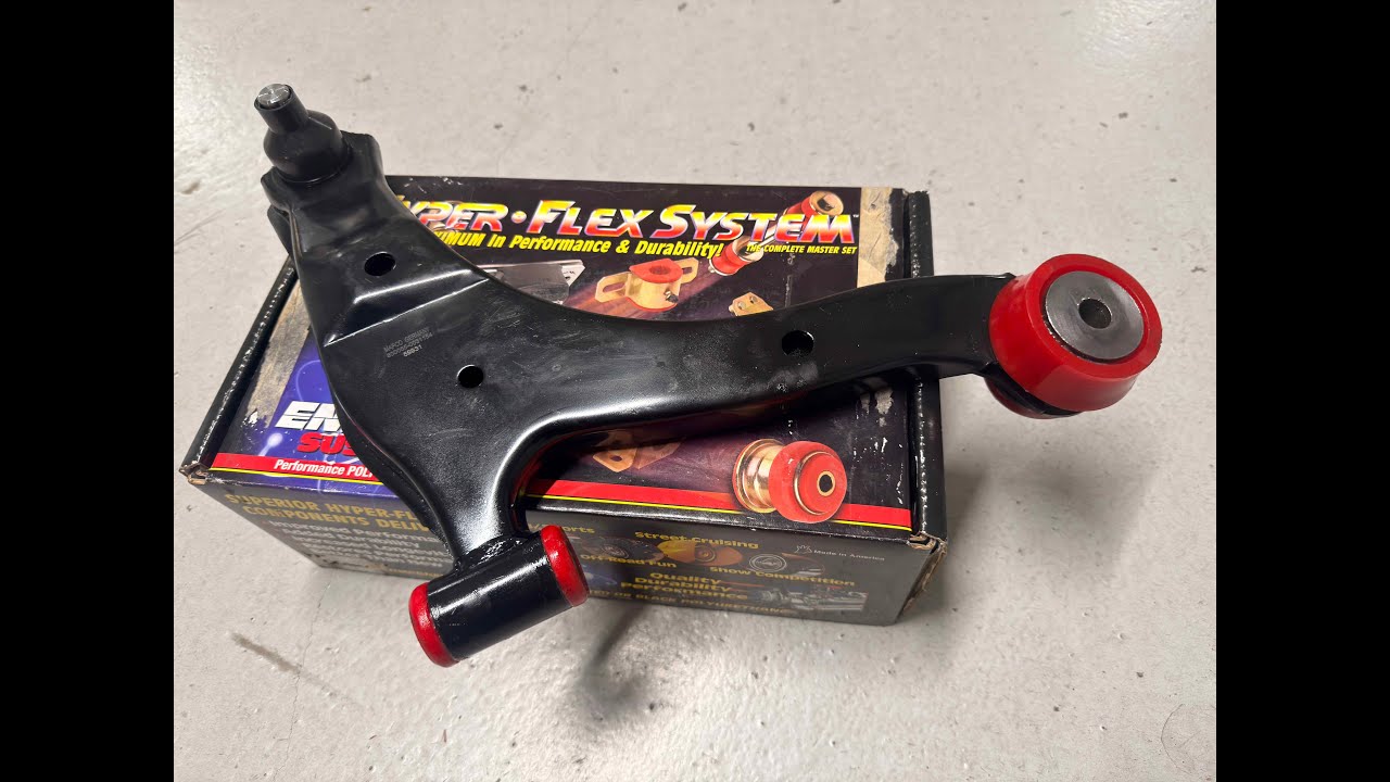 PT Cruiser #Partie 1: Montage du kit polyurethane Energy suspension sur les triangles de suspensions