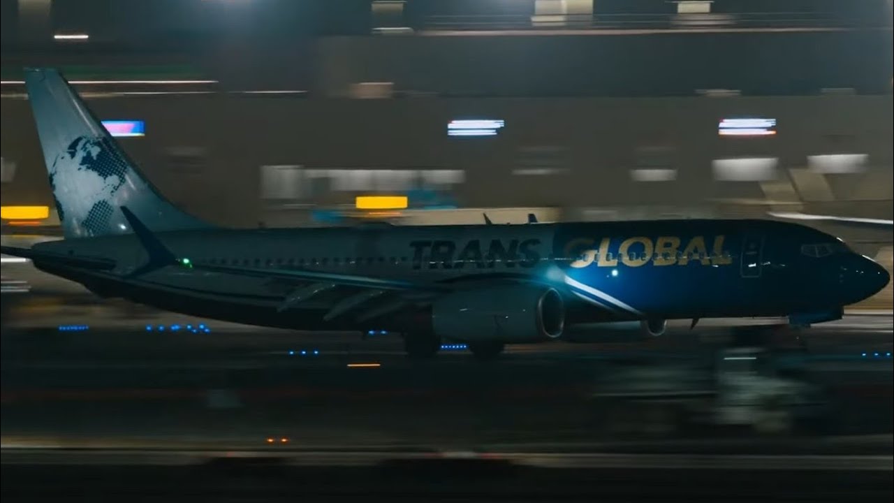 Trans Global Airlines Flight 610 - Landing Animation