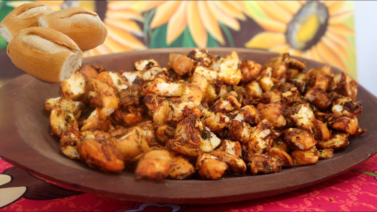 TEM PÃO VELHO EM CASA? FAÇA ESSE SALGADINHO DE PÃO DELICIOSO!