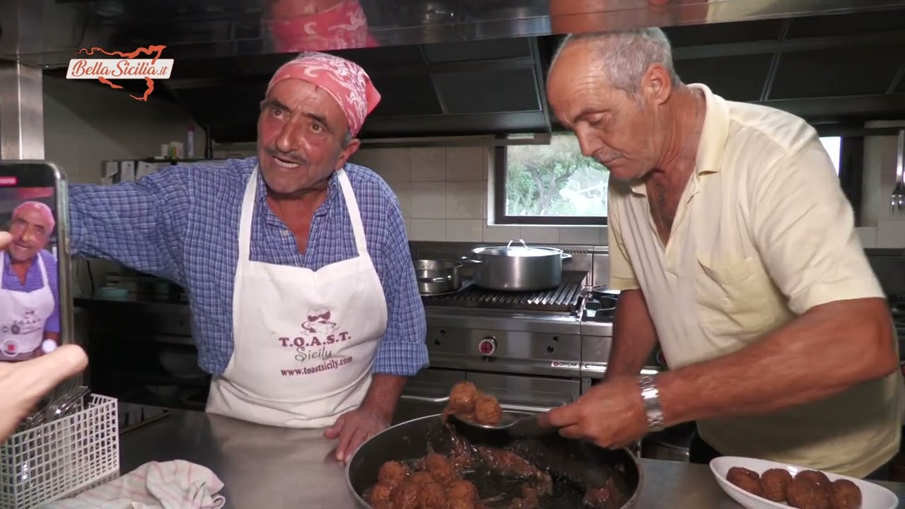 Queste si che sono polpette siciliane, dall'America in Sicilia per un grande pranzo