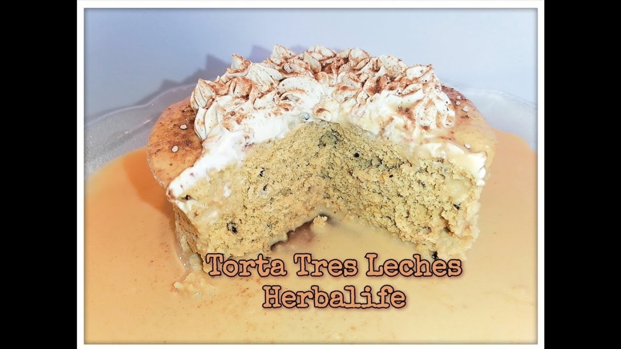 Torta tres leches Herbalife! 💝 •inédita• #TresLechesSinAzúcar! **delicatessen**😉