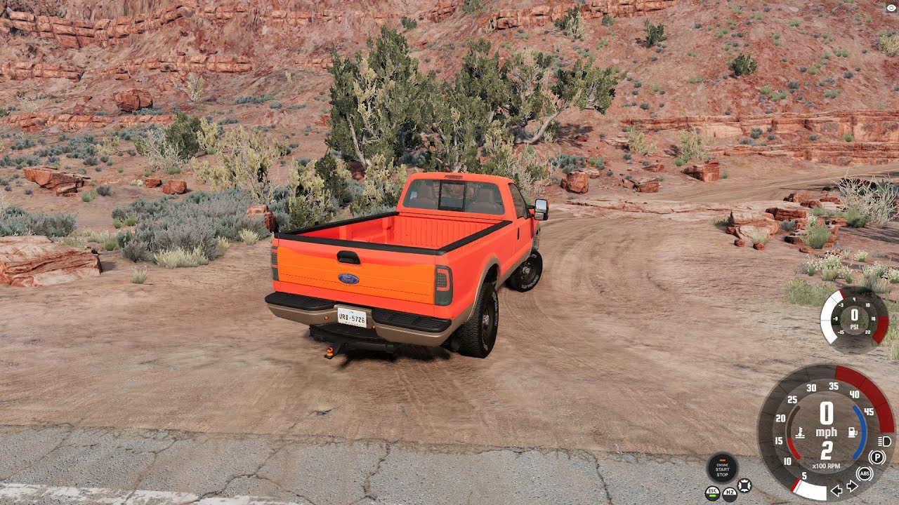 BeamNG Drive Rock Crawling  6.0  Powerstroke Live.......