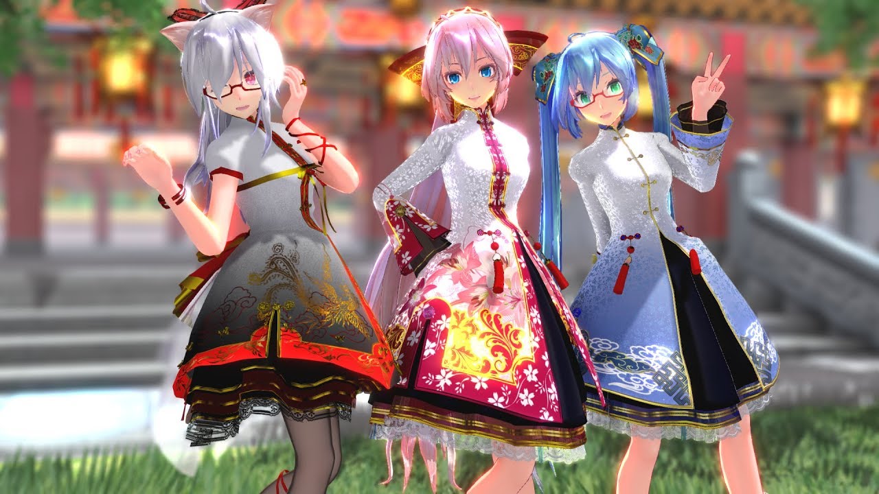 【MMD】让人心动的你❤TDA式Lolita服『恋愛デコレート』推荐~