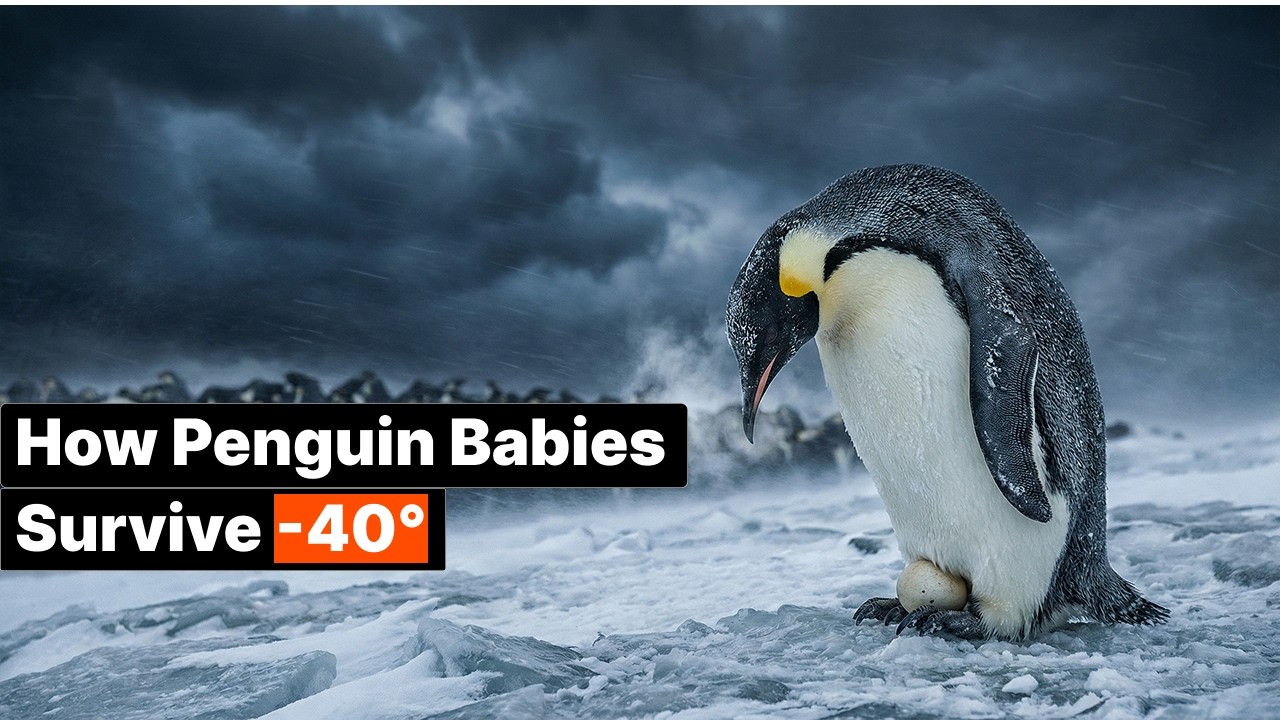 How Penguin Babies Survive Before Birth in –40°C #Penguins #PenguinBabies #Antarctica #AnimalFacts