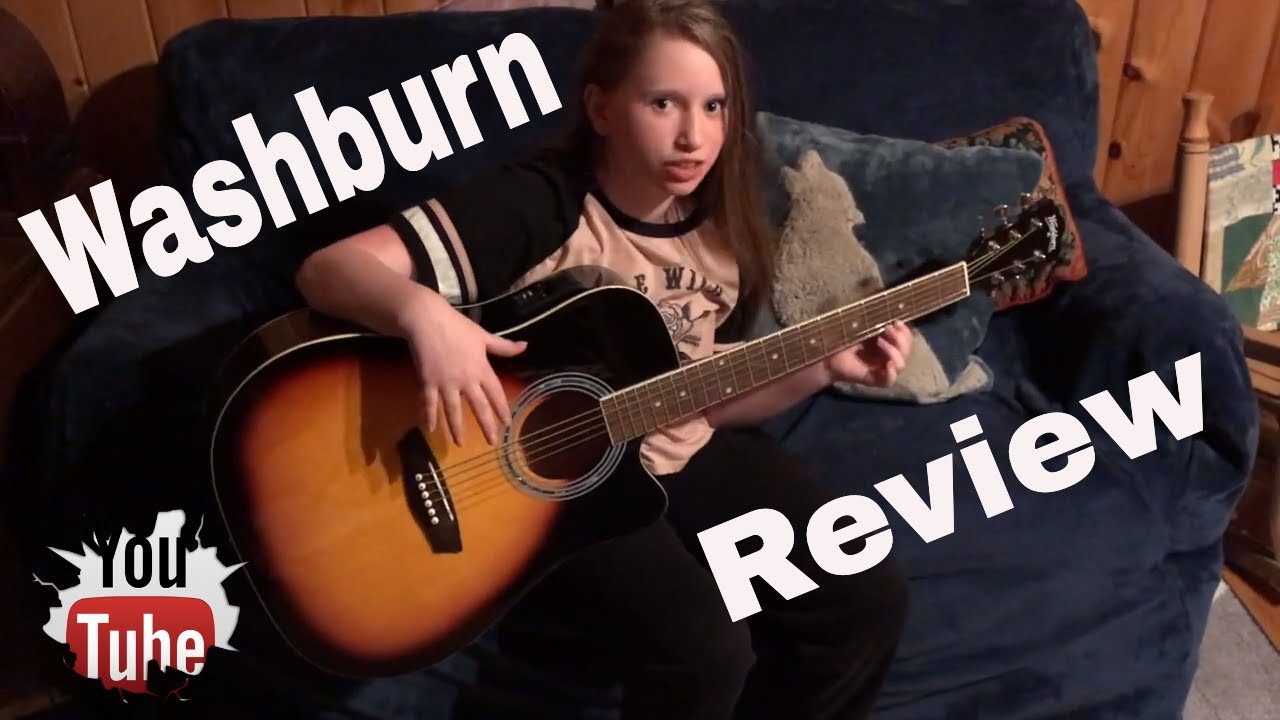 Washburn WA90CE Acoustic Electric Unboxing and Review