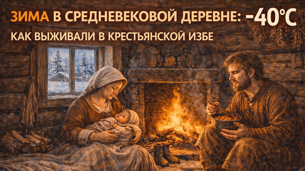 Зима В Средневековой Деревне: Как Выживали В Крестьянской Избе
