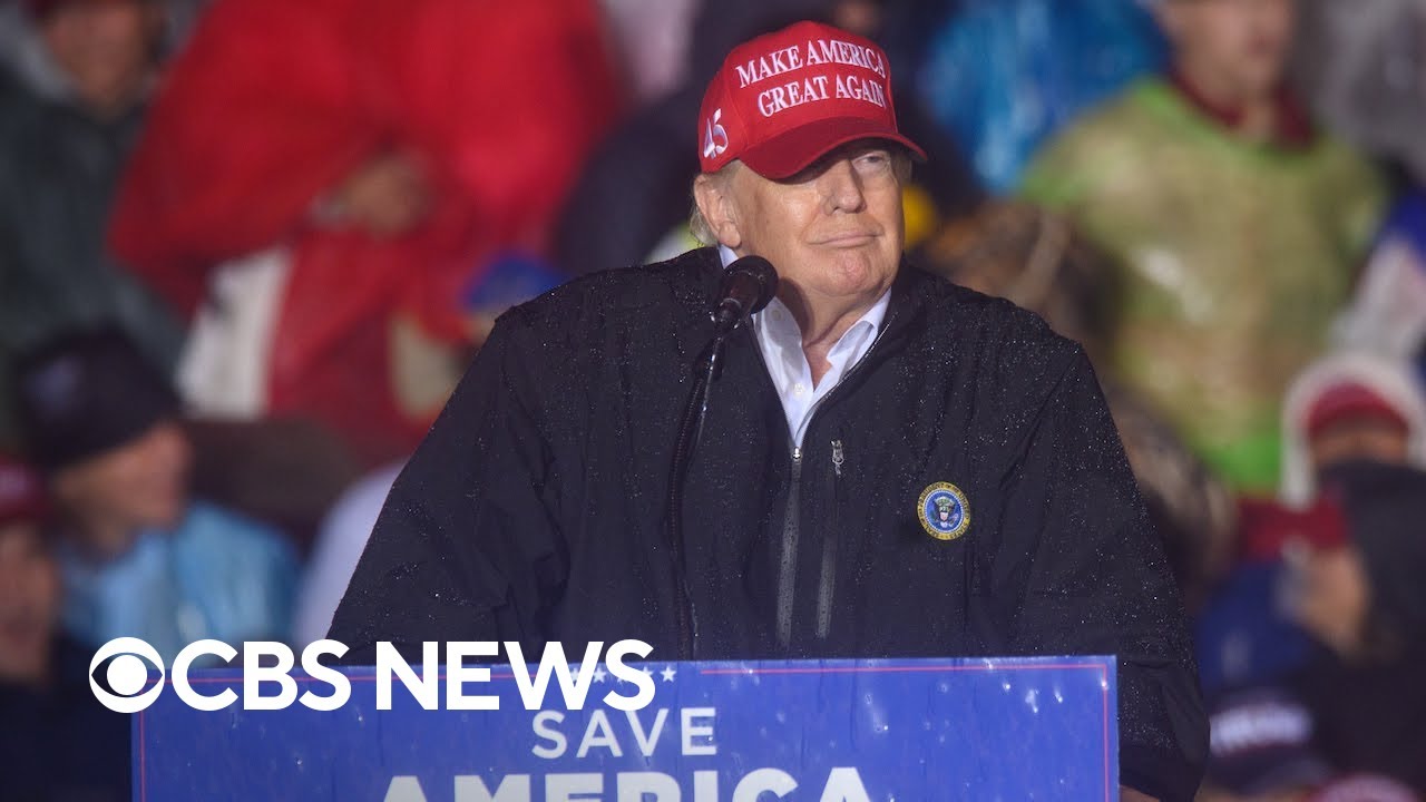 Former President Trump holds rally in Pennsylvania for GOP Senate candidate Dr. Mehmet Oz