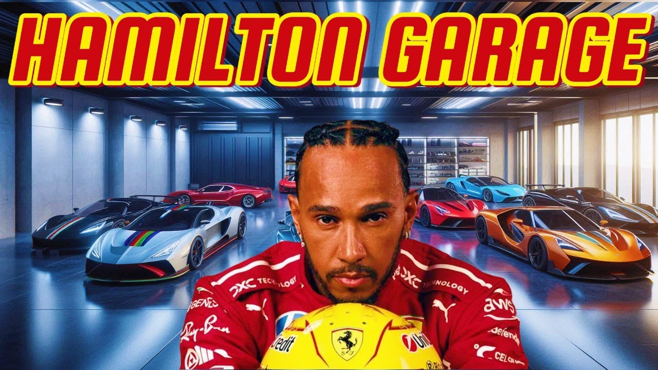 Auto da Sogno di HAMILTON: Un Viaggio nel Suo GARAGE PRIVATO #lewishamilton #ferrari #monaco