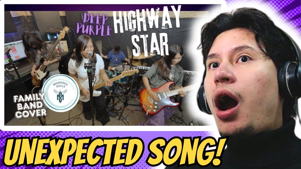 ARTIST REACTION | HIGHWAY STAR by Deep Purple | Missioned Souls - family cover
