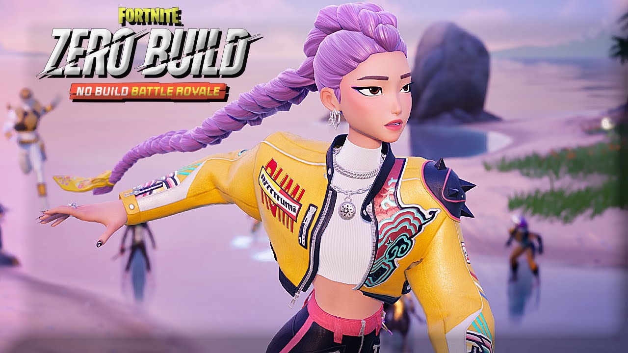 Rumi (HUNTR/X) skin! Squads Zero Build, Gameplay (Fortnite Chapter 6 Season 4)