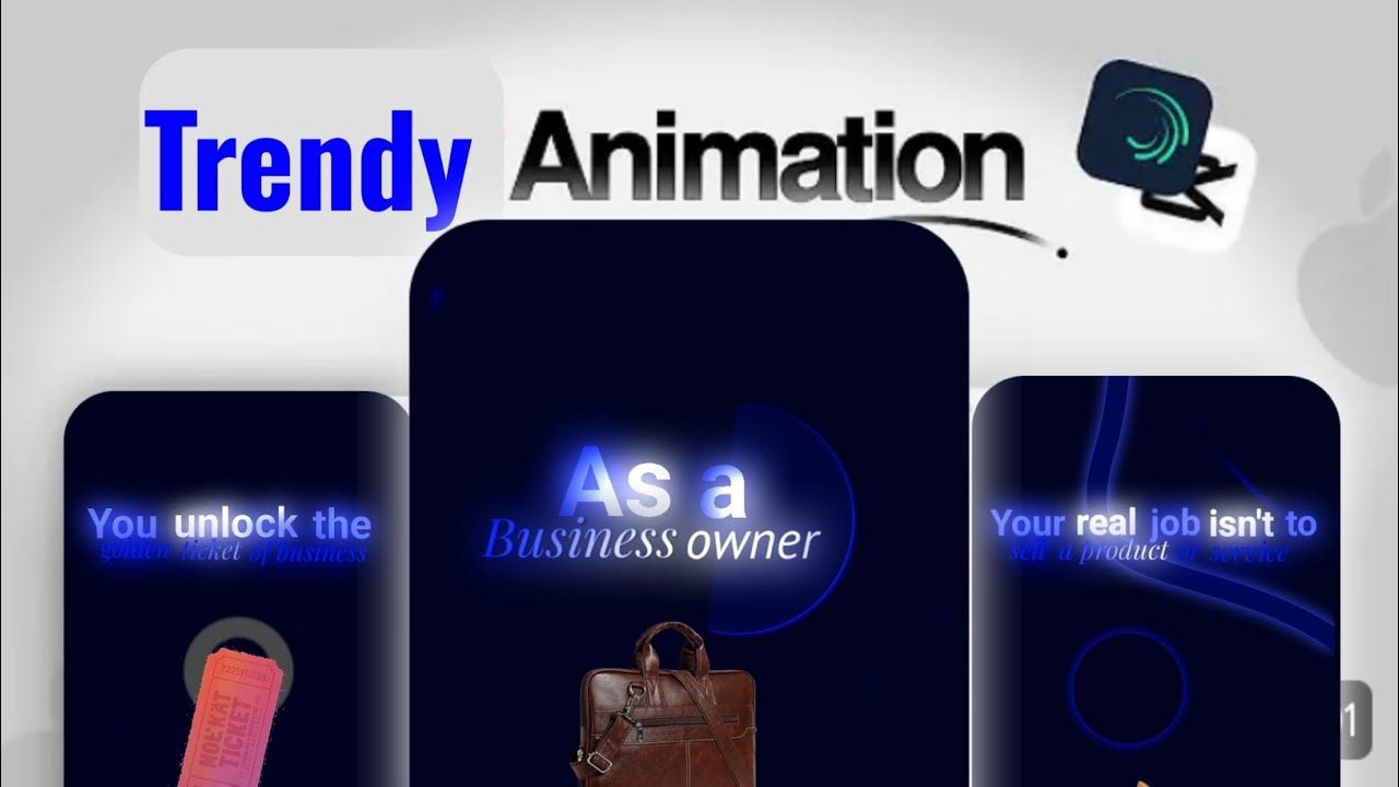 Create viral reels on alight motion 