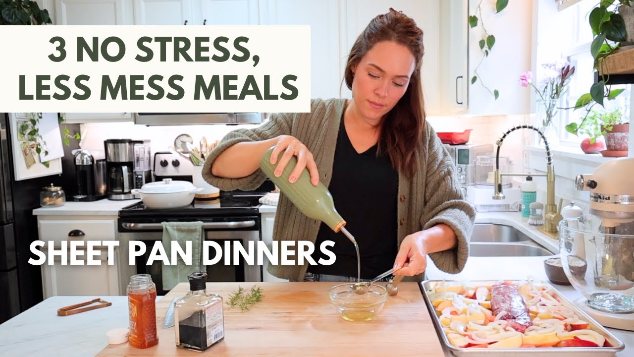 3 Comforting Sheet Pan Dinners You Need To Try | Easy and Weeknight-Friendly!