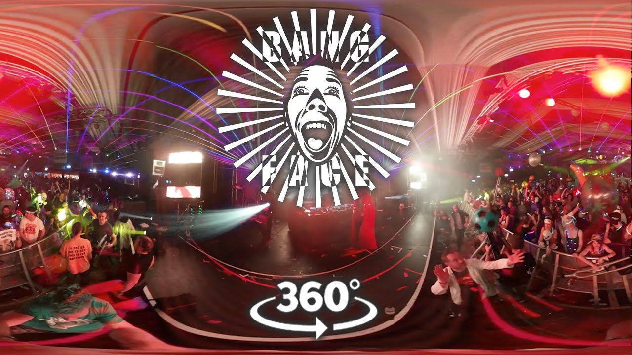BangFace Weekender Highlights in 360!  Bang your face in VR ;)