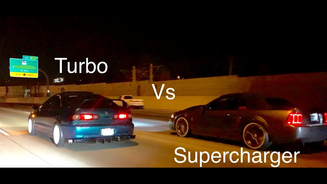 Turbo Integra GSR vs 700hp Cobra Terminator