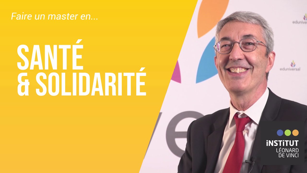 Faire un MBA en... Management de la Santé et Solidarité