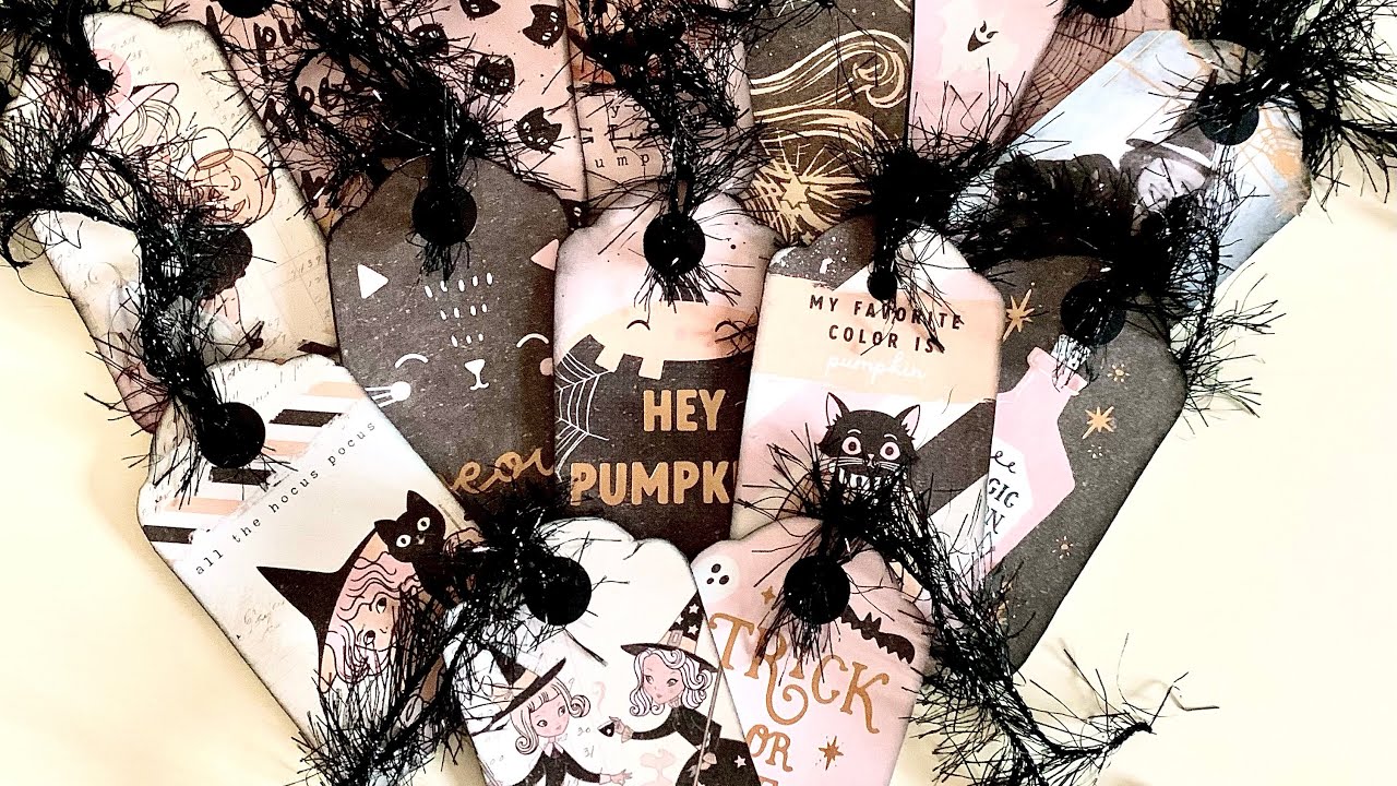 Quick & Sturdy Tags Using the Frank Garcia Luna Collection 🎃👻🎃