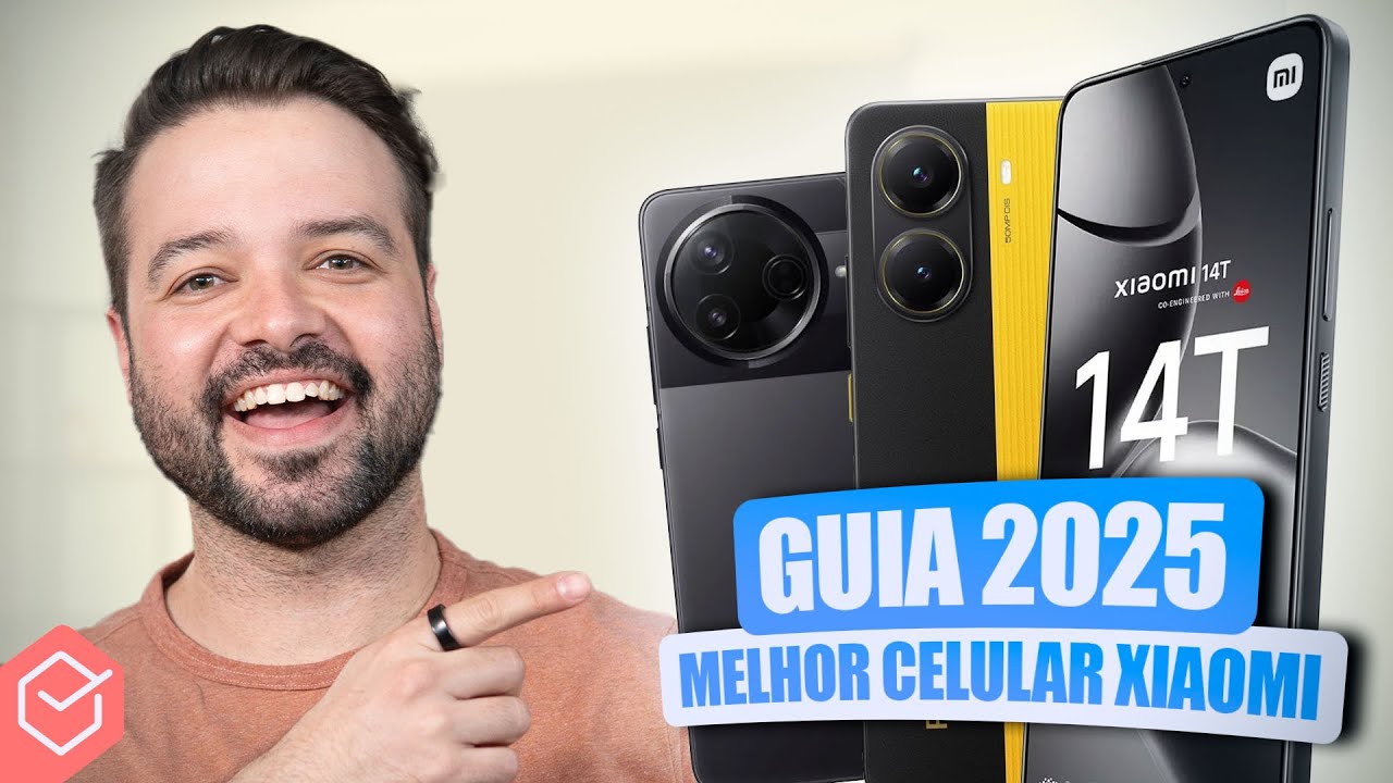 TOP 8 MELHORES CELULARES XIAOMI custo benef&iacute;cio para COMPRAR em AGOSTO e SETEMBRO 2025!