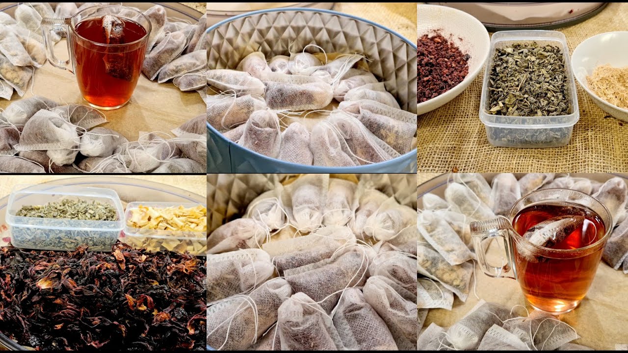 THÉ AUX FRUITS:Comment Réaliser Le Thé Aux Fruits Rouges A L'hibiscus, Thé Vert Et À La citronelle 