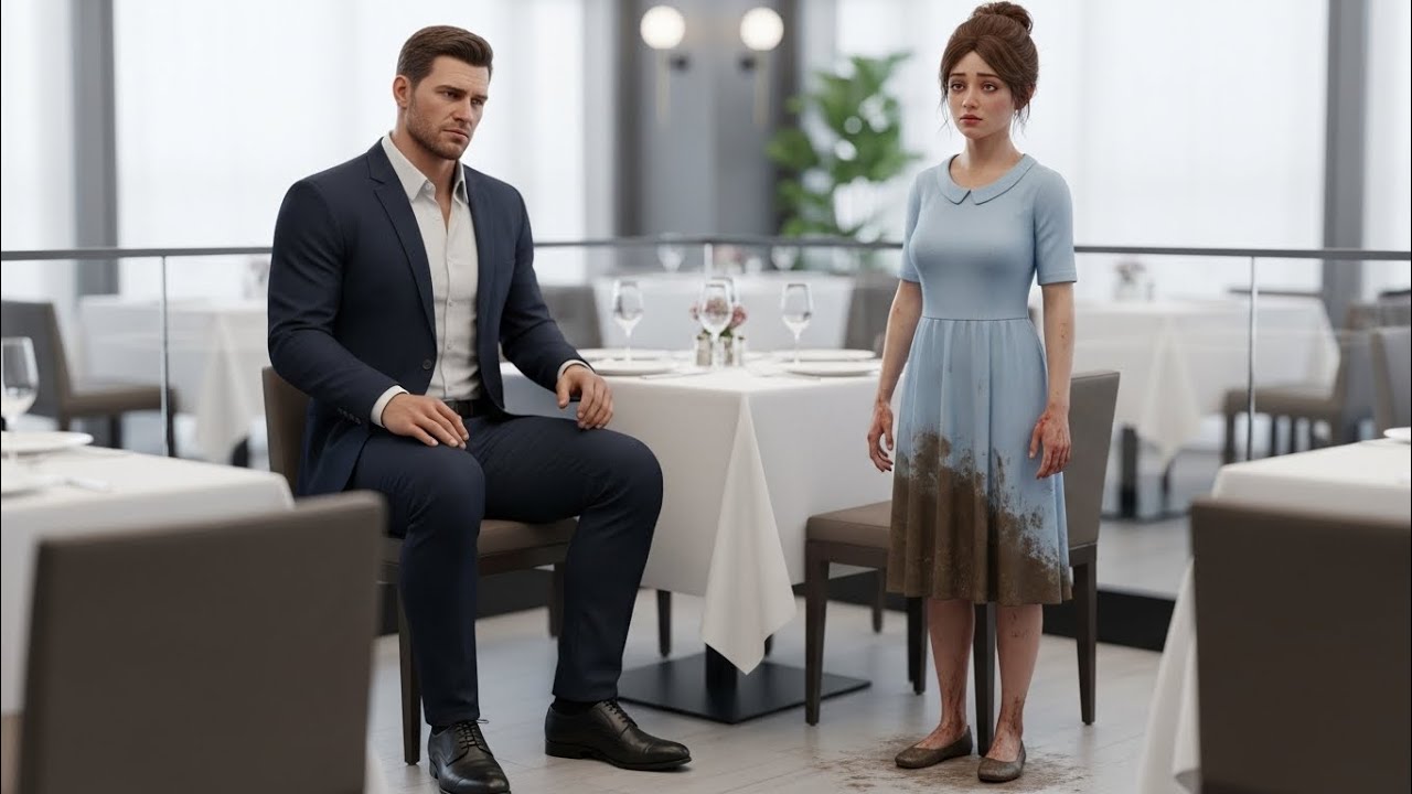 She Arrived at the Blind Date Covered in Mud — He Almost Walked Away