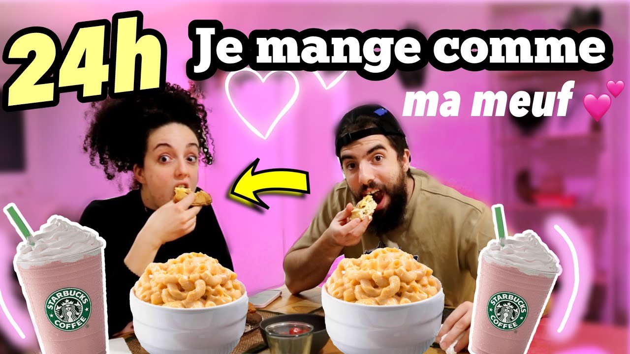 JE MANGE 24H COMME MA MEUF ! (Et elle est enceinte...)