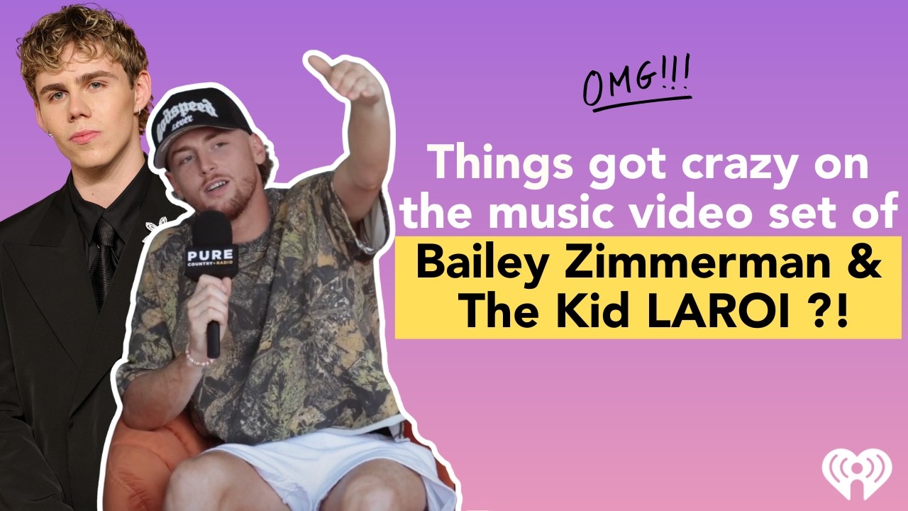 Bailey Zimmerman on Racing a Limo with The Kid LAROI & Blowing Stuff Up!