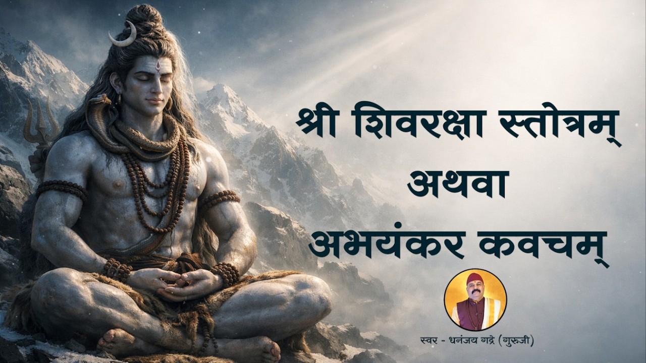 Shiv Raksha Stotram | शिव रक्षा स्तोत्र | Mahashivratri |@VedicUpasanaMarg​