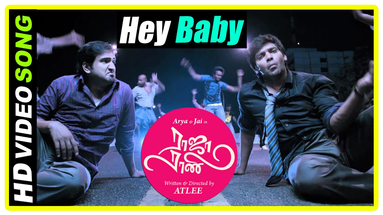 Raja Rani Tamil Movie Songs | Hey Baby song | Arya insults Nayanthara's friend | Santhanam