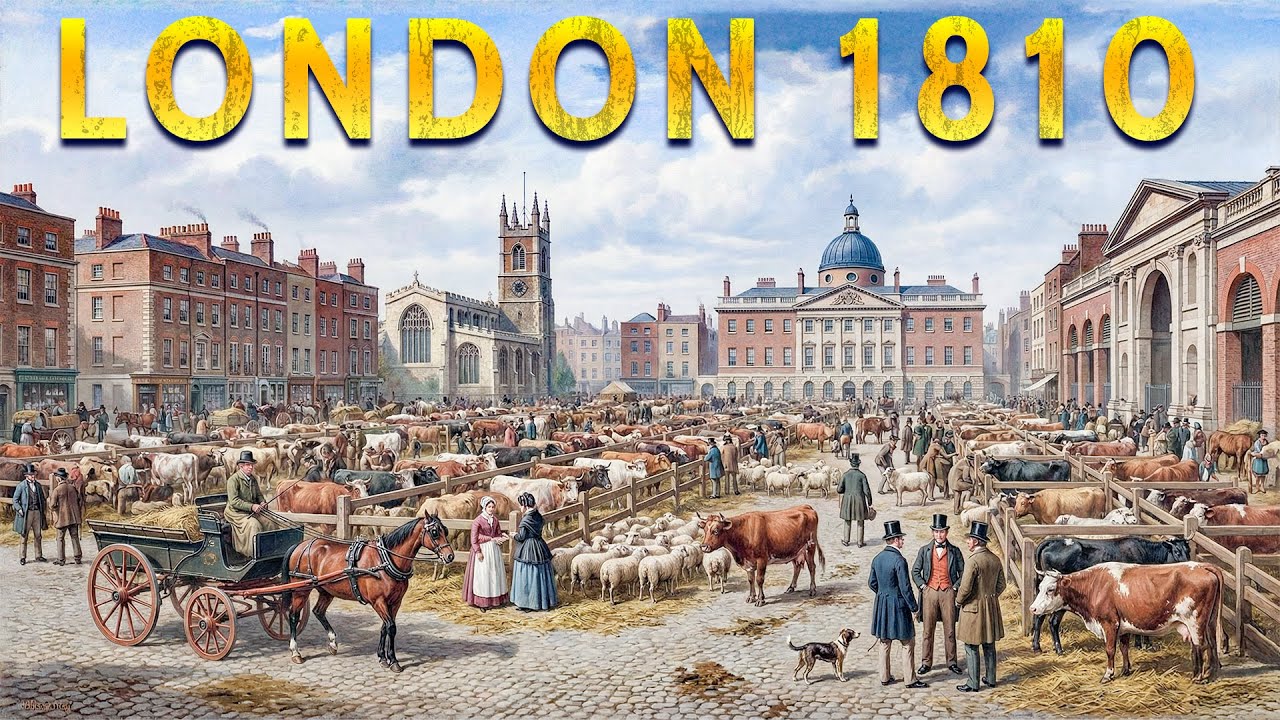 A Tour Of London 1810 (AI Reconstruction)