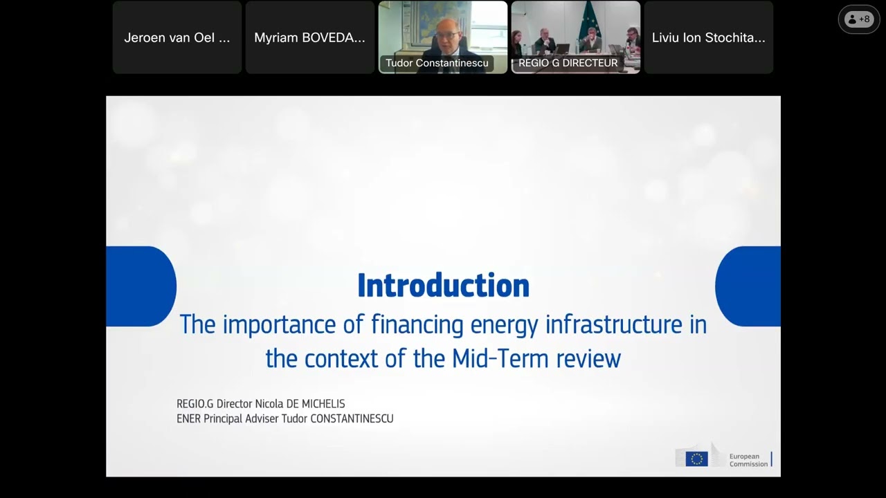 Webinar: the Energy Transition priority in the framework of the Mid-Term Review of Cohesion Policy