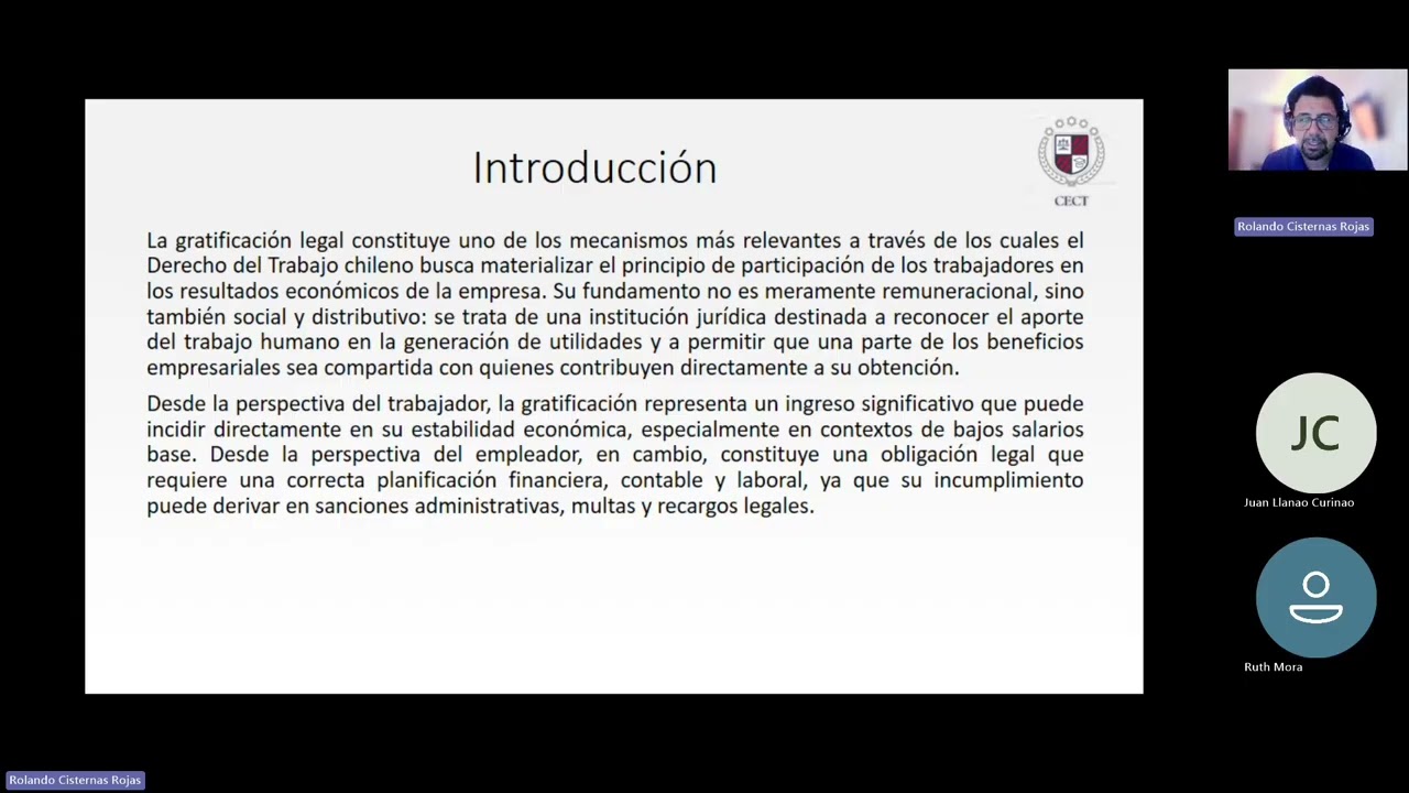 Gratificaciones I Abg. Rolando Cisternas