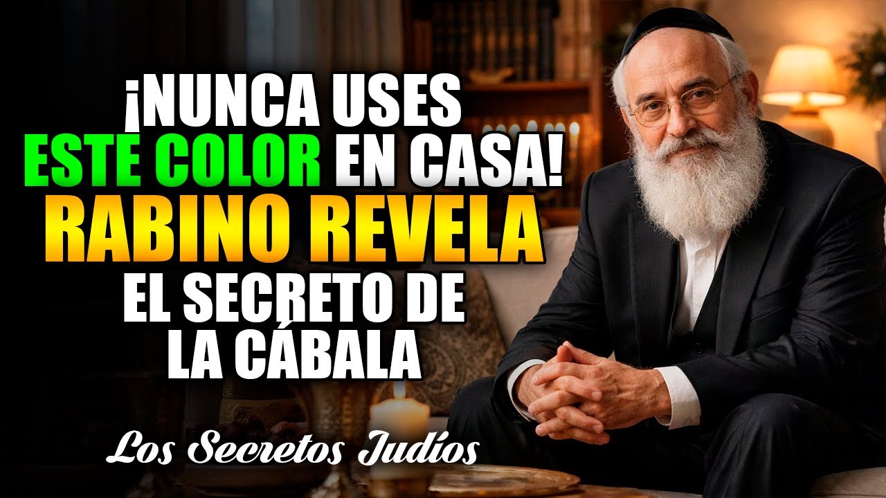 RABINO MILLONARIO: El Único Color Prohibido En Casa — Tu Dinero Desaparece Si Lo Usas | Cábala