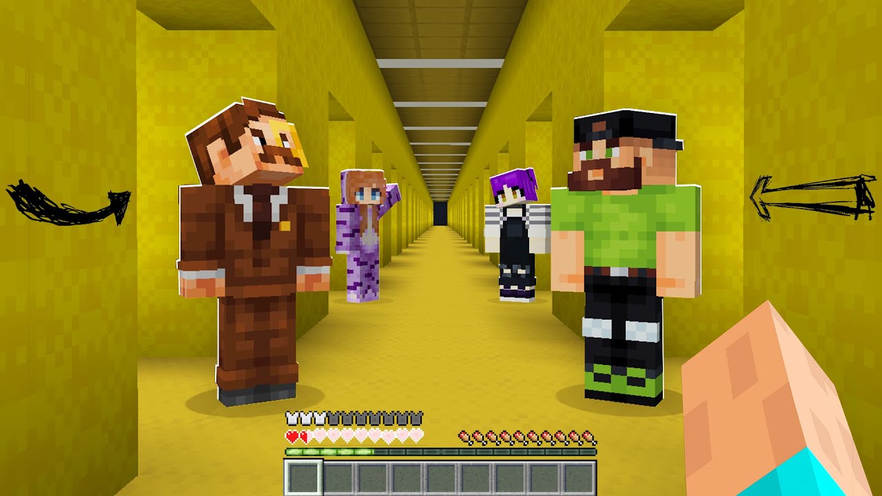 I Built the Backrooms on a Minecraft SMP