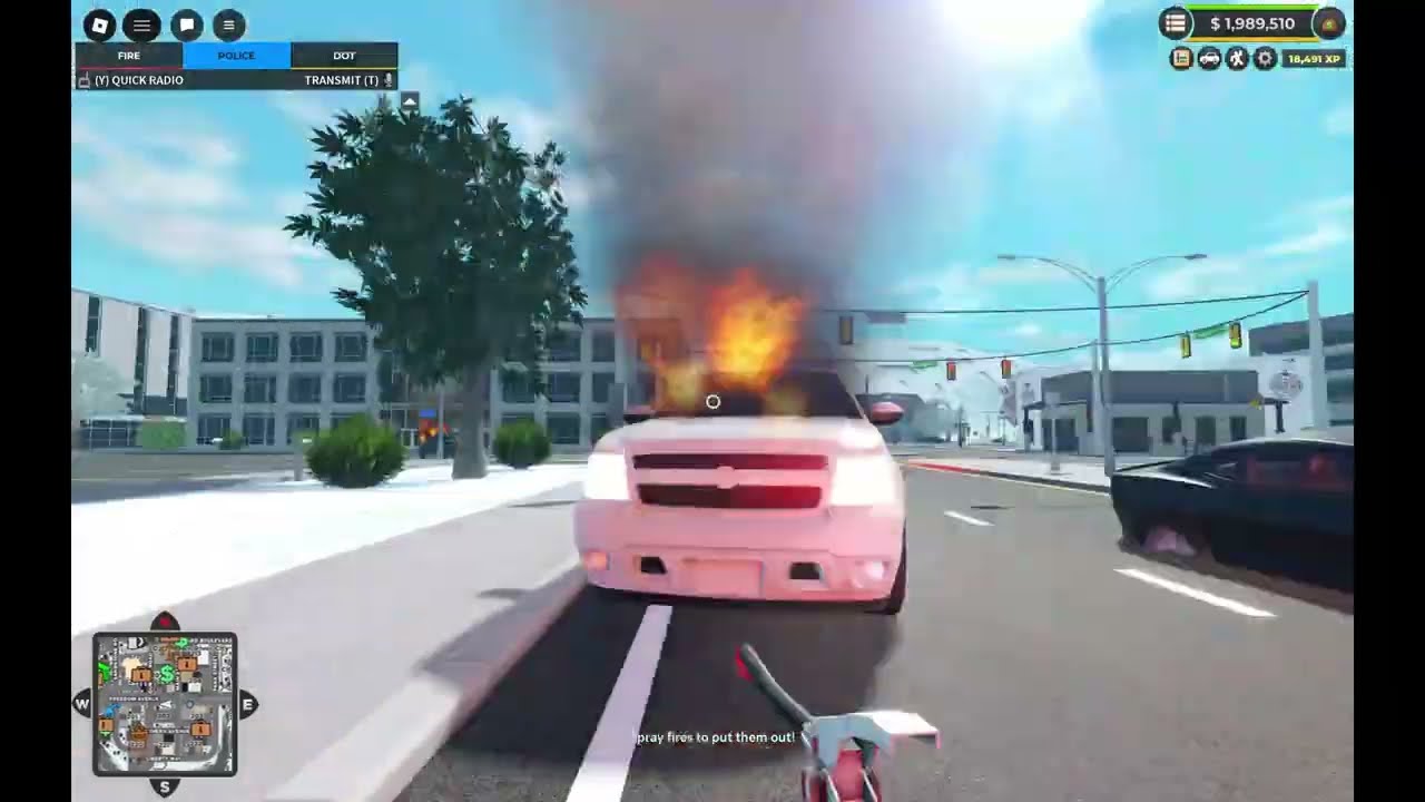 Using the OG Police Car in ERLC