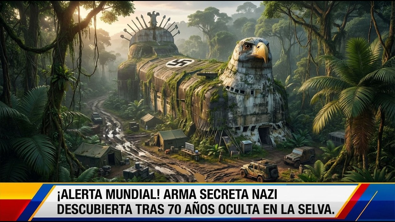 ¡El avión fantasma nazi que ocultaron 70 años… y casi cambió la guerra!