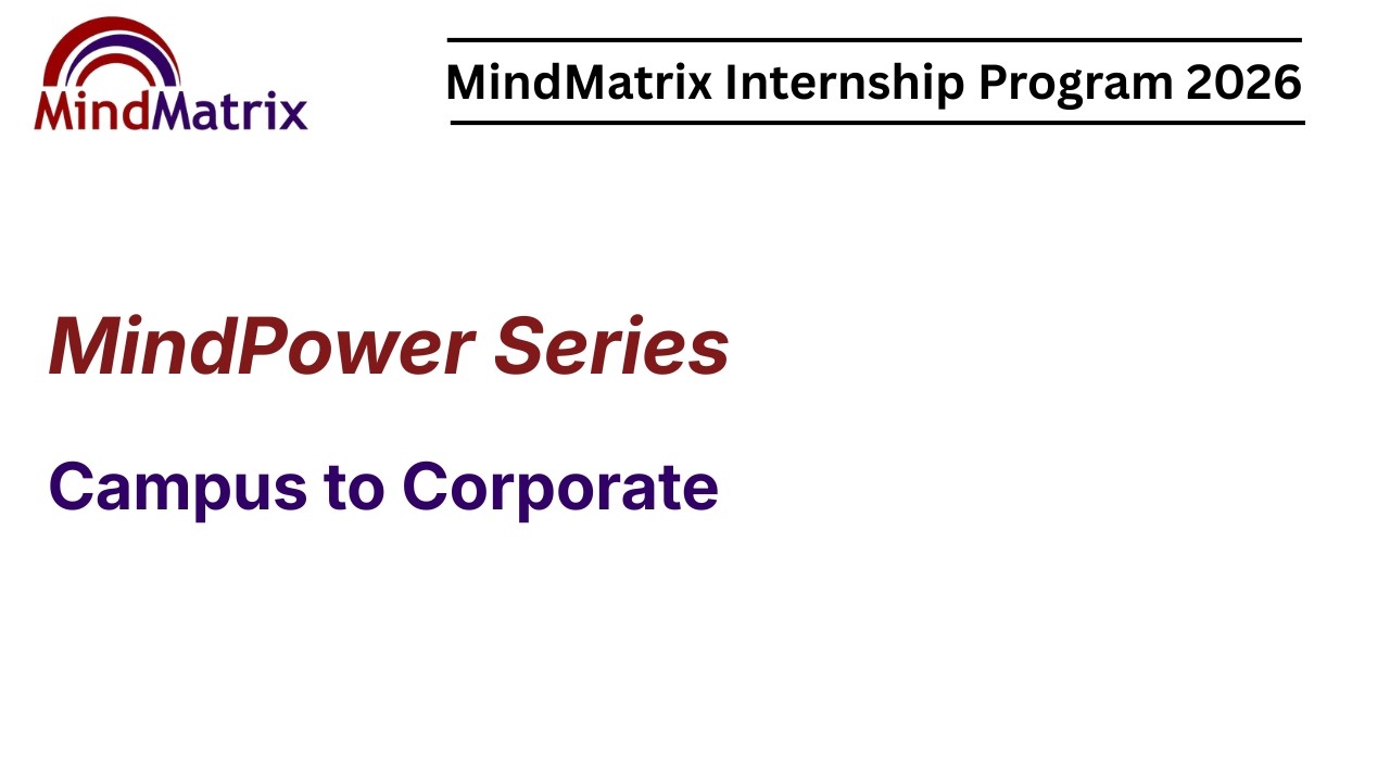 MindPower Session: Campus to Corporate