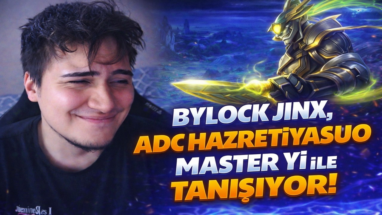 BYLOCK JİNX'E KRİTİK ADC MASTER Yİ HAZRETİYASUO ŞOKU! İNANİLMAZ BİR BUİLD VE HASAR!