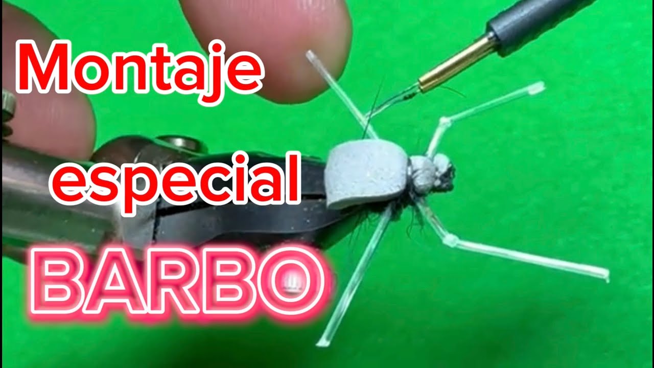 Pesca. Montaje de un escarabajo especial barbo. #pesca #fishing #flyfishing #barbel #barbo #flytying