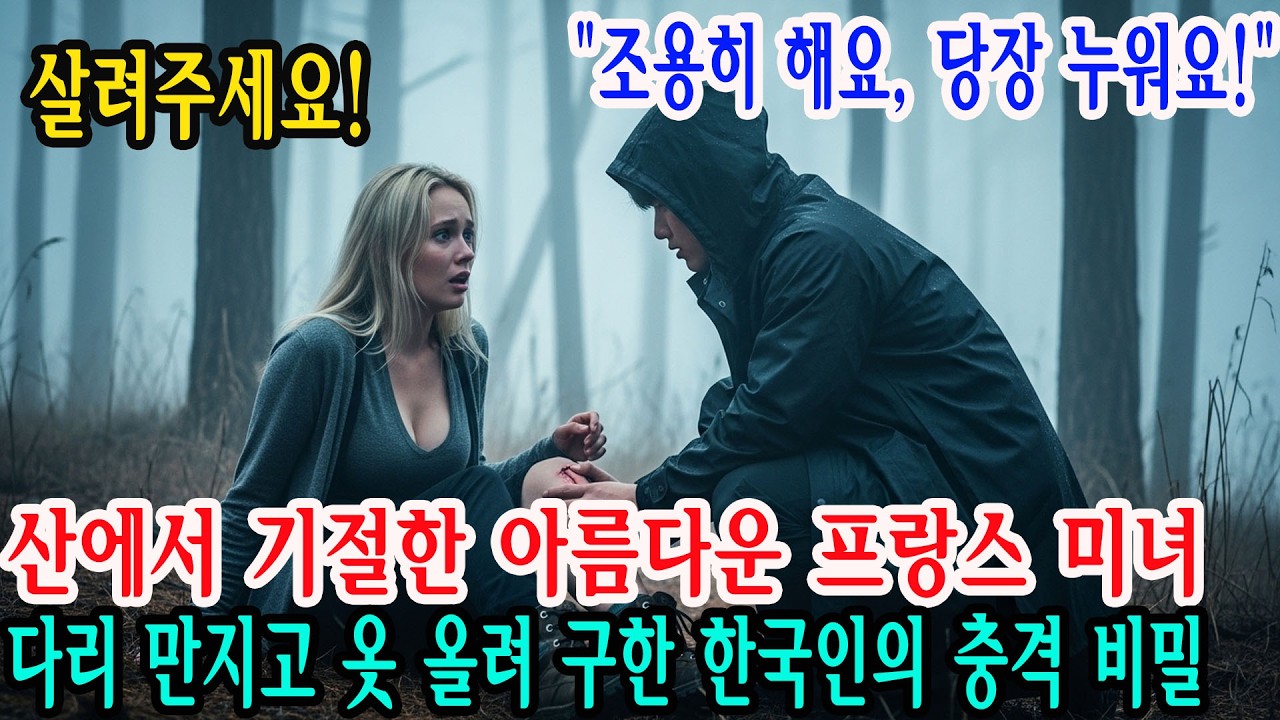 프랑스 명문가 출신 여성이 전라남도 시골에서 쓰러졌다—지나가던 한국인이 팔과 다리를 만지자 그녀의 눈이 크게 떠졌다. 이유는?