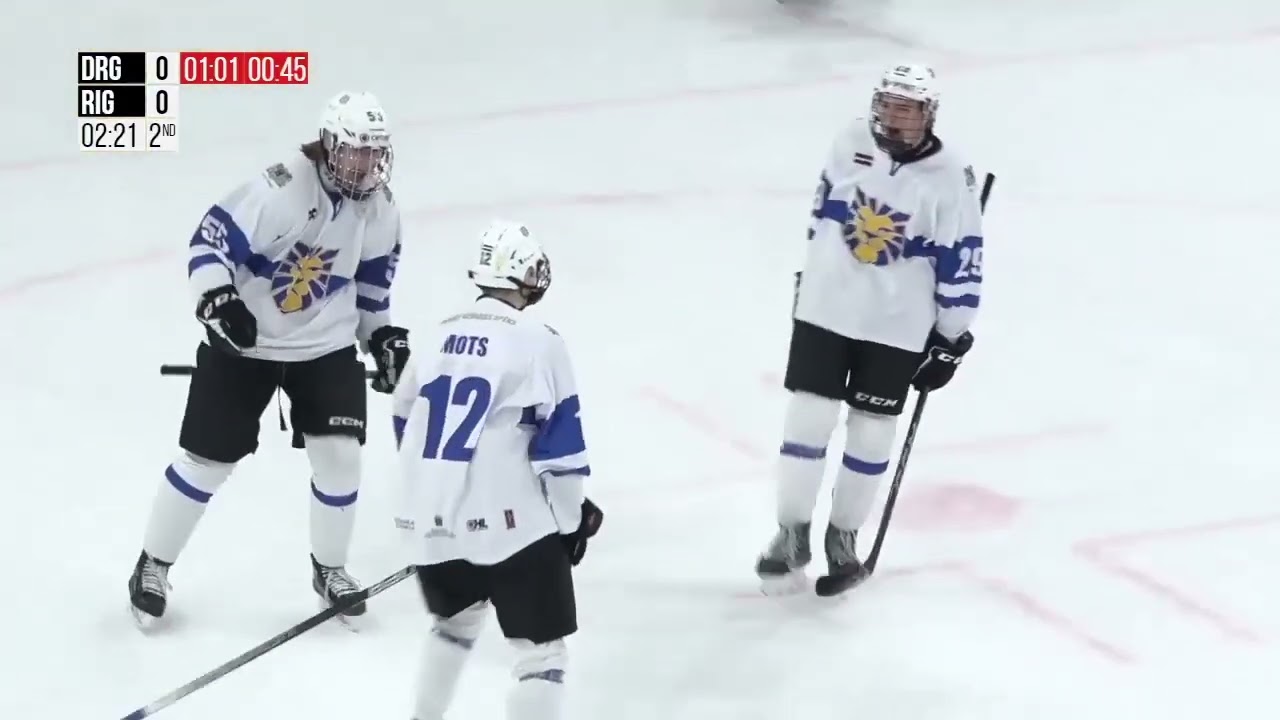 Optibet Hokeja līga.  Dinamo Rīga - HS Rīga. Spēles labākie momenti.(08.10.2022.)