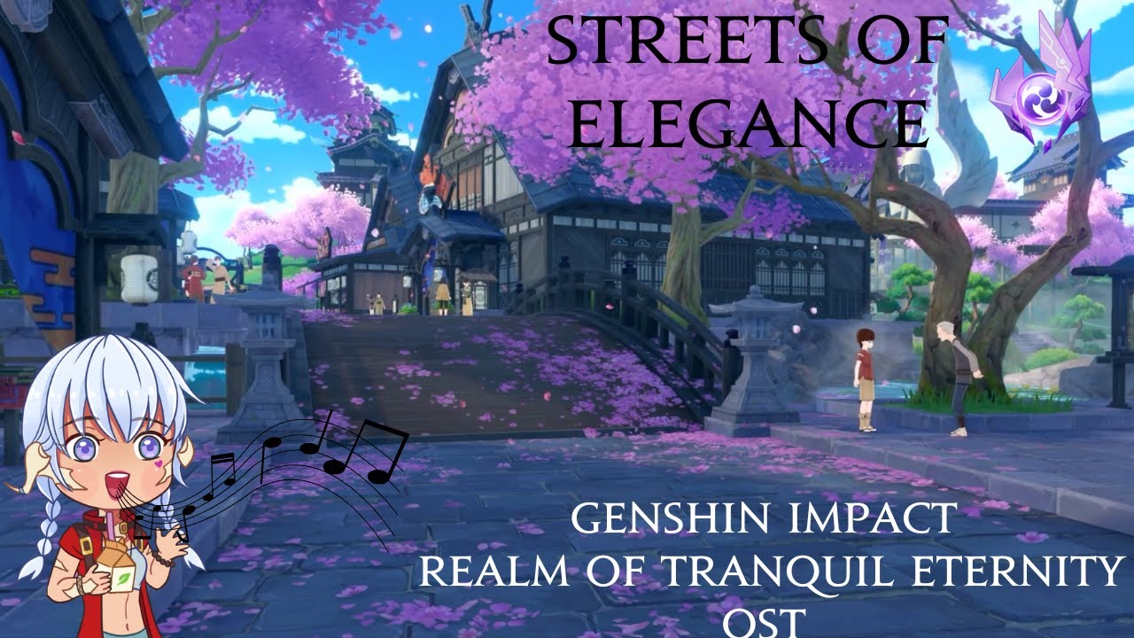 Genshin Impact - Streets of Elegance 1 Hour Loop OST
