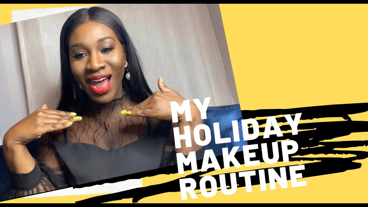 My Quick Holiday Makeup Routine (Laura Mercier Foundation)