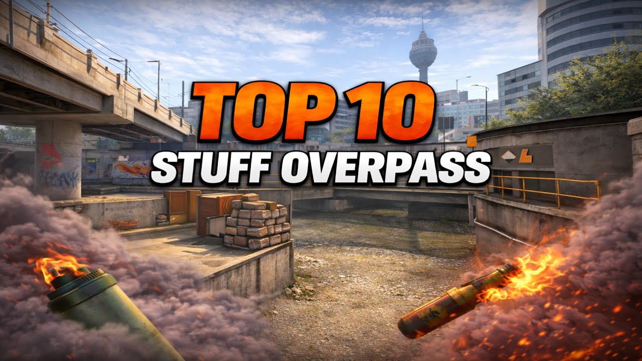 TOP 10 UTILITY OVERPASS CS2 2026