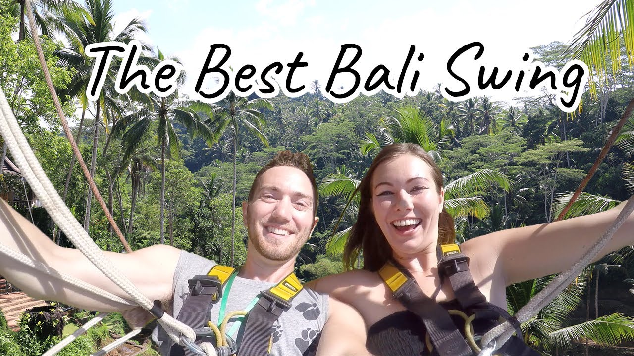 Bali Swing | Terrace River Pool Swing | Alas Harum | Ubud Bali Indonesia