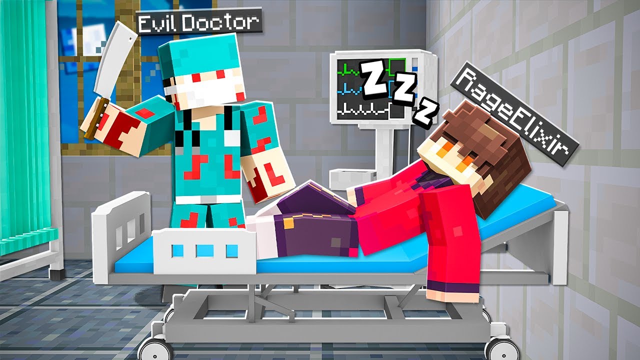 EVIL DOCTOR TRIED TO KILL ME IN MINECRAFT!