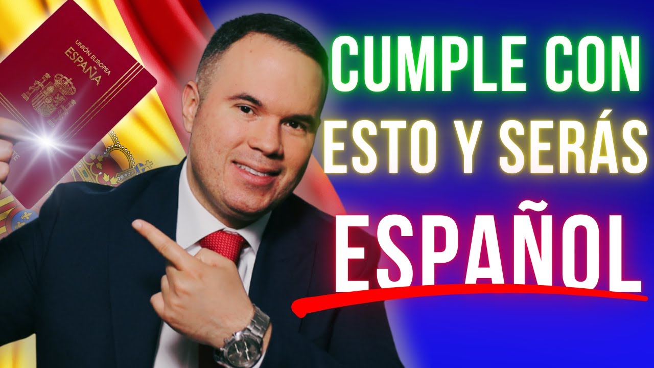 💥3 TRUCOS infalibles para CUMPLIR los REQUISITOS de la NACINALIDAD ESPAÑOLA por RESIDENCIA en 2026