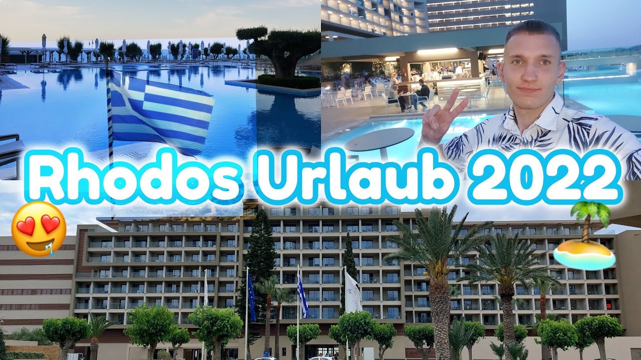 [4K] Rhodos Urlaub Vlog #1 Griechenland, Greece 2022 🇬🇷🏖☀️