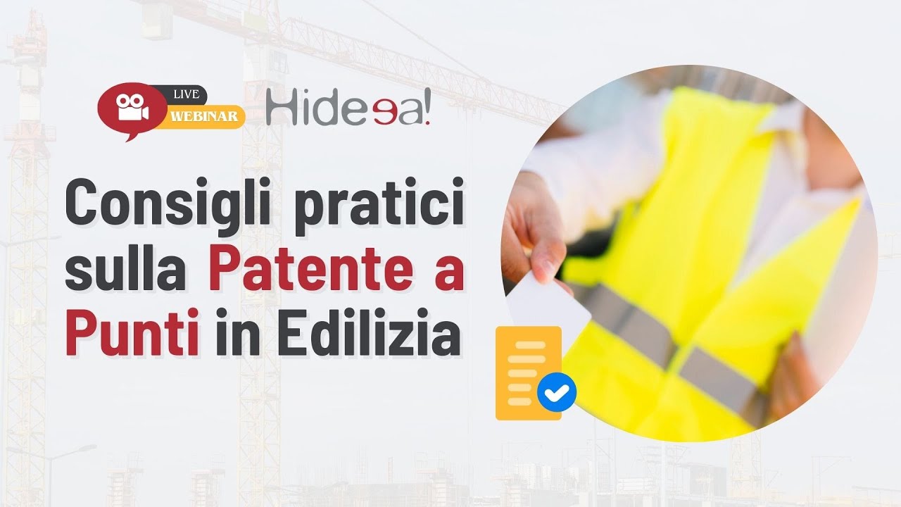 Consigli pratici sulla Patente a Punti in Edilizia