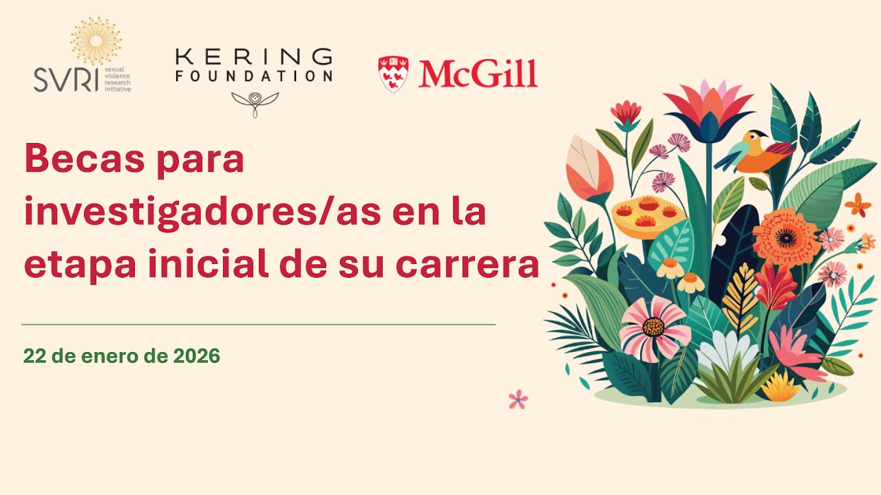 Becas SVRI para jóvenes investigadores - Lanzamiento para América Latina y el Caribe